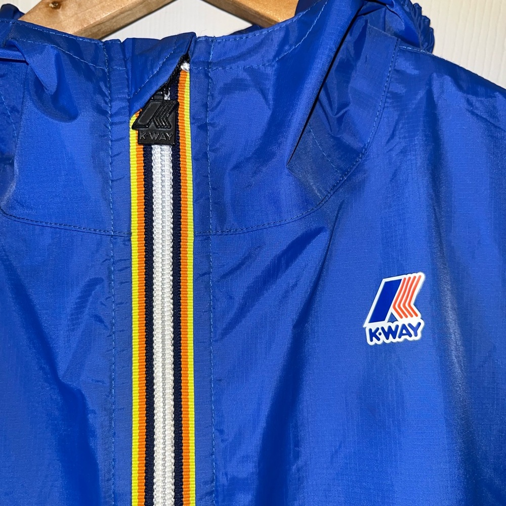 K-Way Royal Blue Lightweight Jacket - Picture 5 of 8